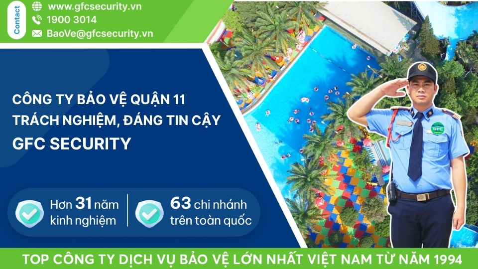 Công ty dịch vụ bảo vệ quận 11