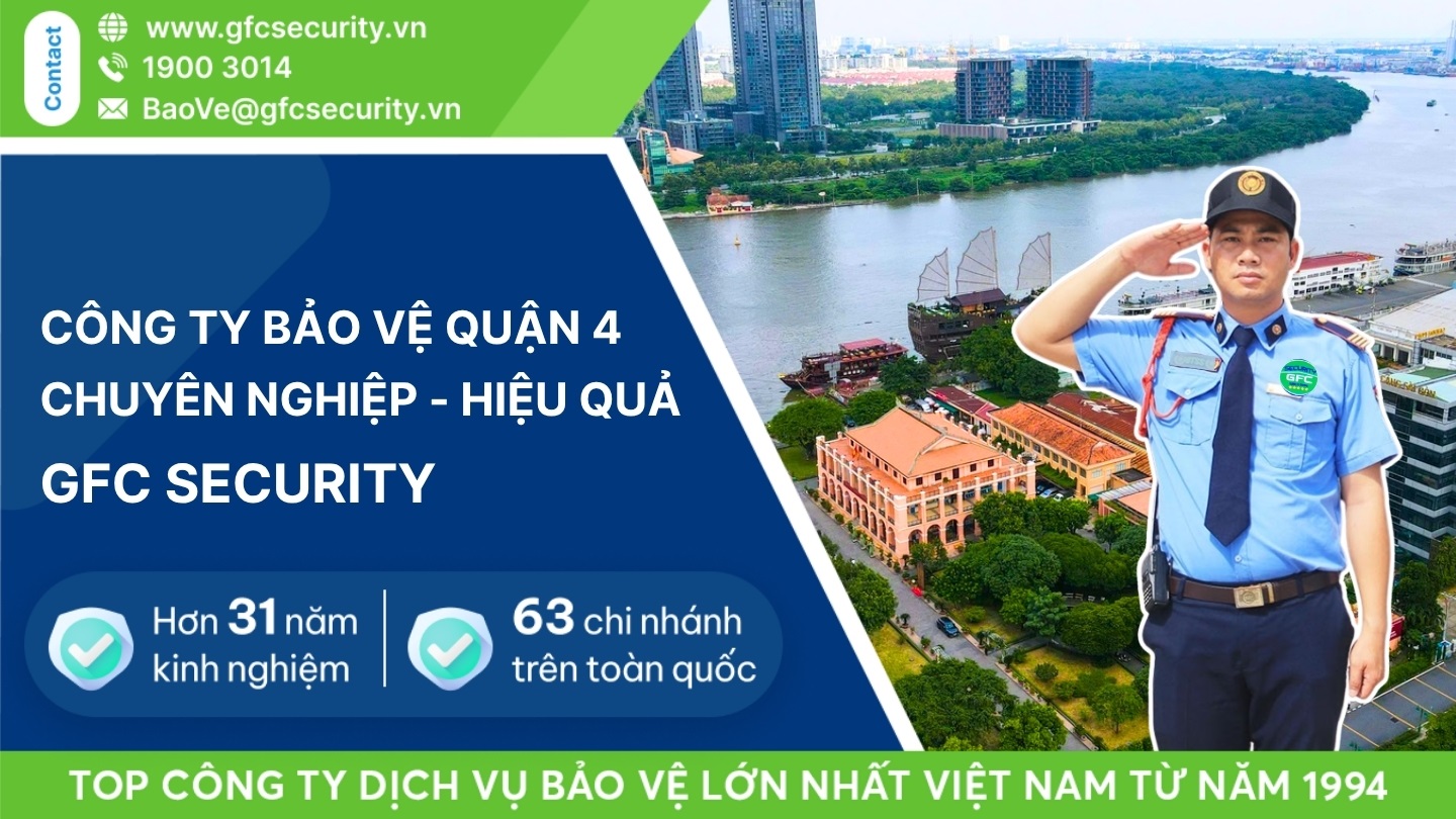 Công ty dịch vụ bảo vệ tại quận 4