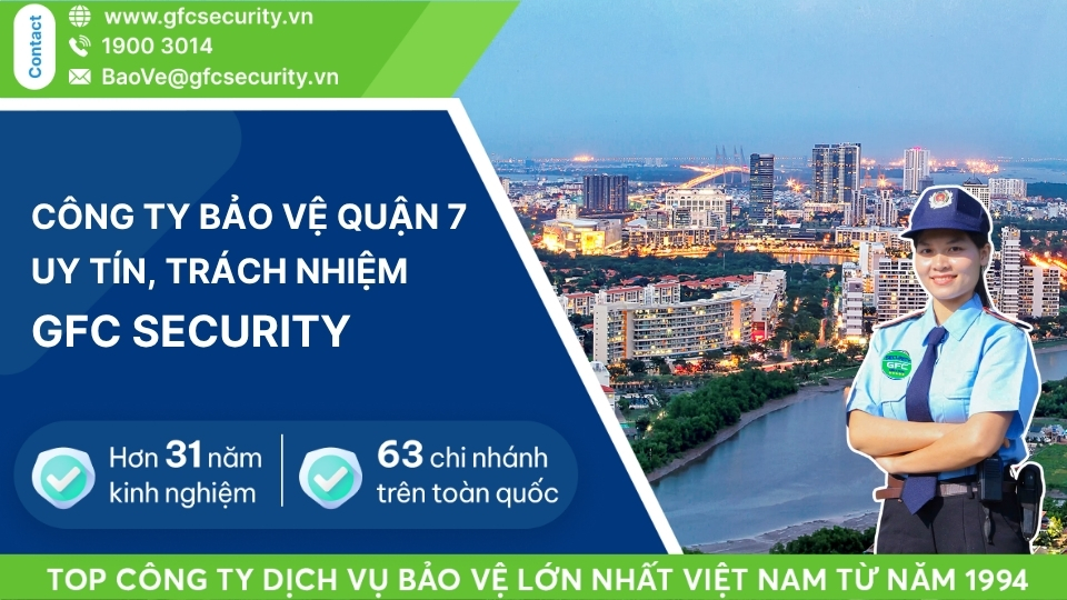 Công ty dịch vụ bảo vệ quận 7