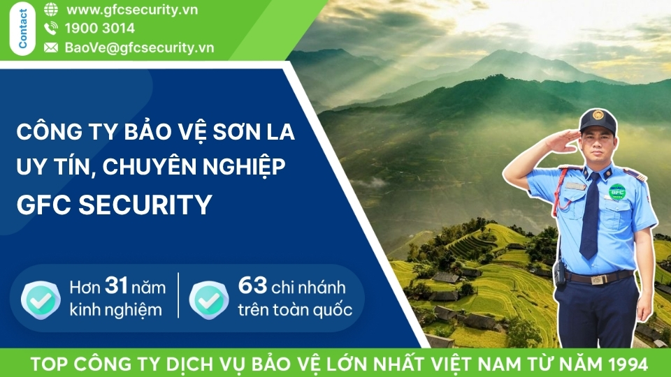 Công ty dịch vụ bảo vệ tại Sơn La