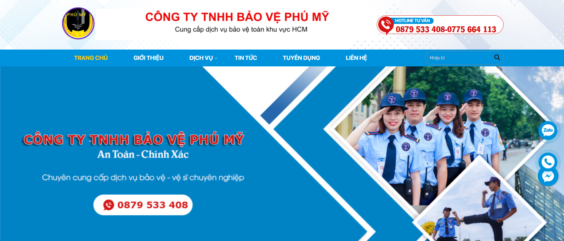 công ty bảo vệ an ninh